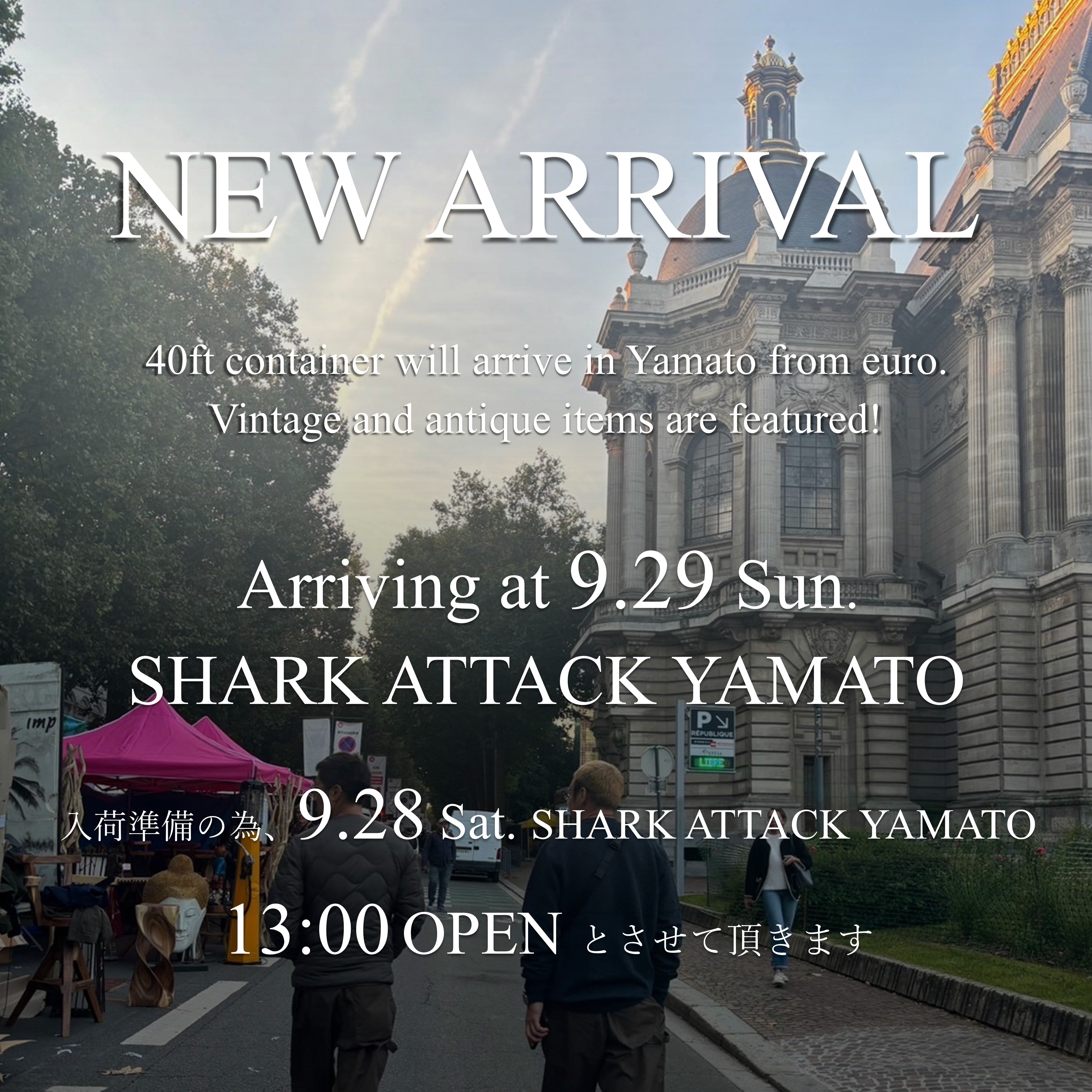 【新着入荷情報】SHARK ATTACK "YAMATO" - SHARK ATTACK ONLINE SHOP