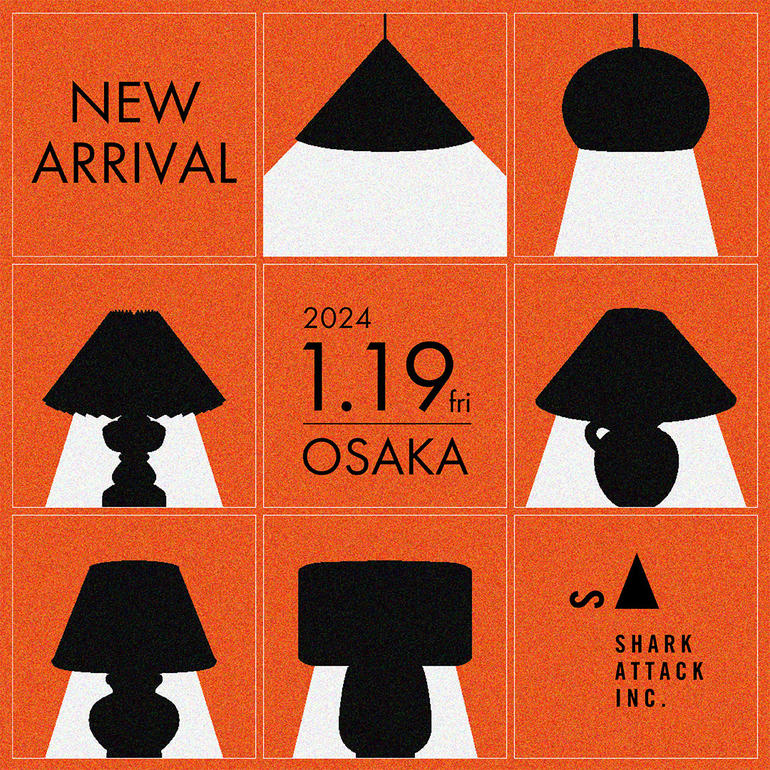 【新着入荷情報】SHARK ATTACK OSAKA