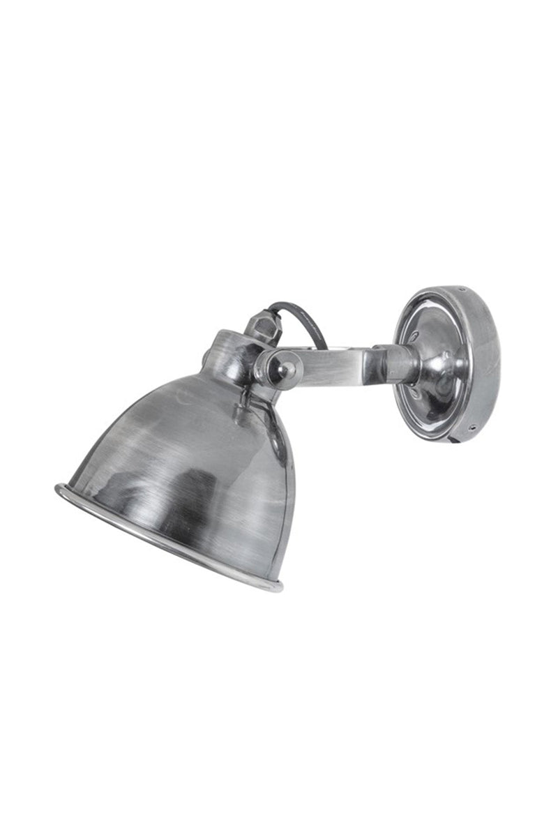 【P】Maxim Cover Wall Lamp Ant. Silver