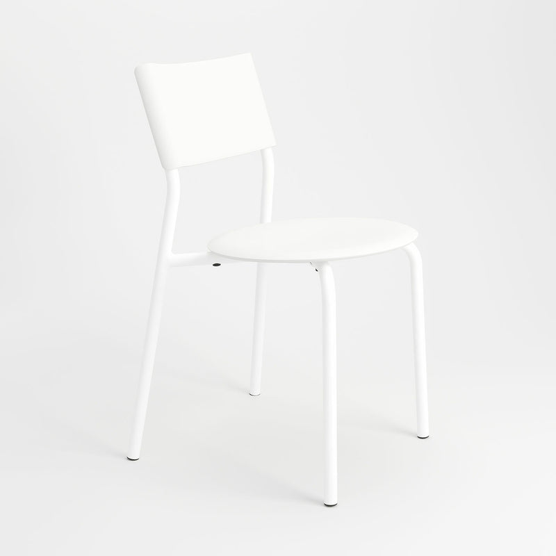 【P】SSDr chair – recycled plastic <br>CLOUDY WHITE