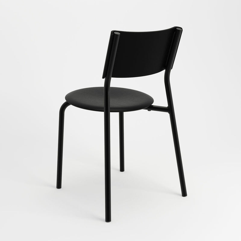 【P】SSDr chair – recycled plastic <br>GRAPHITE BLACK