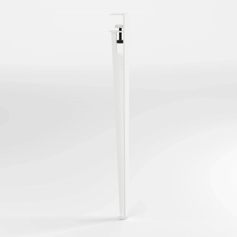 【P】Table and desk leg – 75 cm<br>CLOUDY WHITE