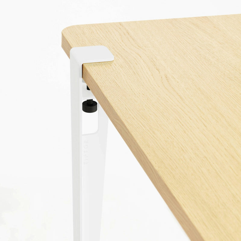 Table and desk leg – 75 cm<br>CLOUDY WHITE