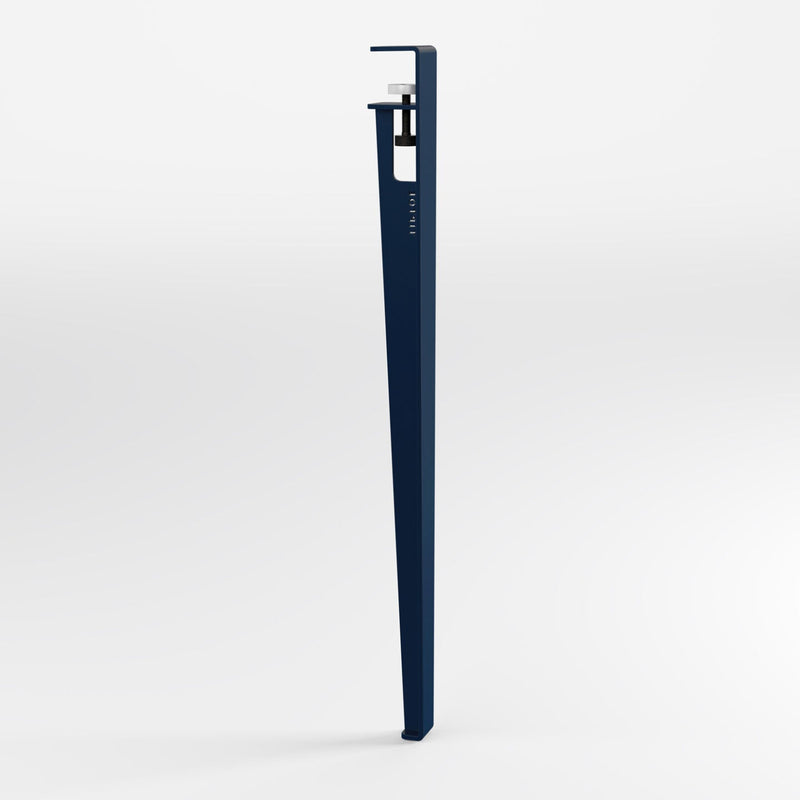 【P】Table and desk leg – 75 cm<br>MINERAL BLUE
