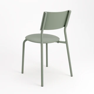 【P】SSDr chair – recycled plastic <br>EUCALYPTUS GREY