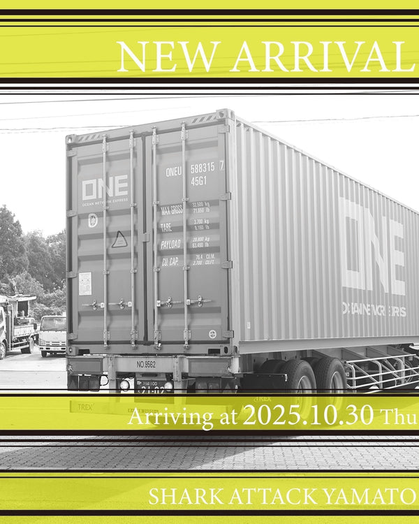 【新着入荷情報】SHARK ATTACK "YAMATO" ドイツ便 - SHARK ATTACK ONLINE SHOP