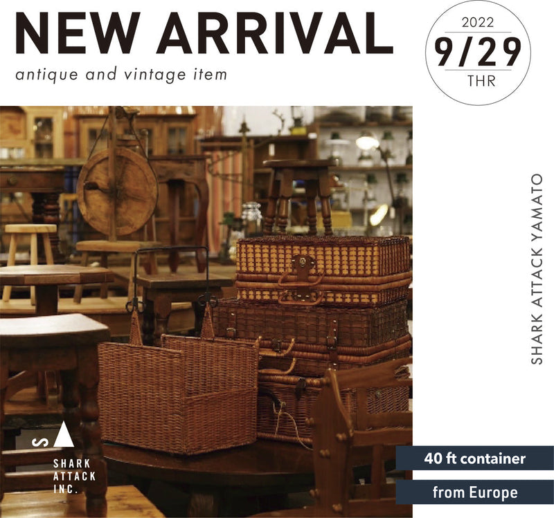 【NEW ARRAIVAL】9月29日 入荷情報 - SHARK ATTACK ONLINE SHOP