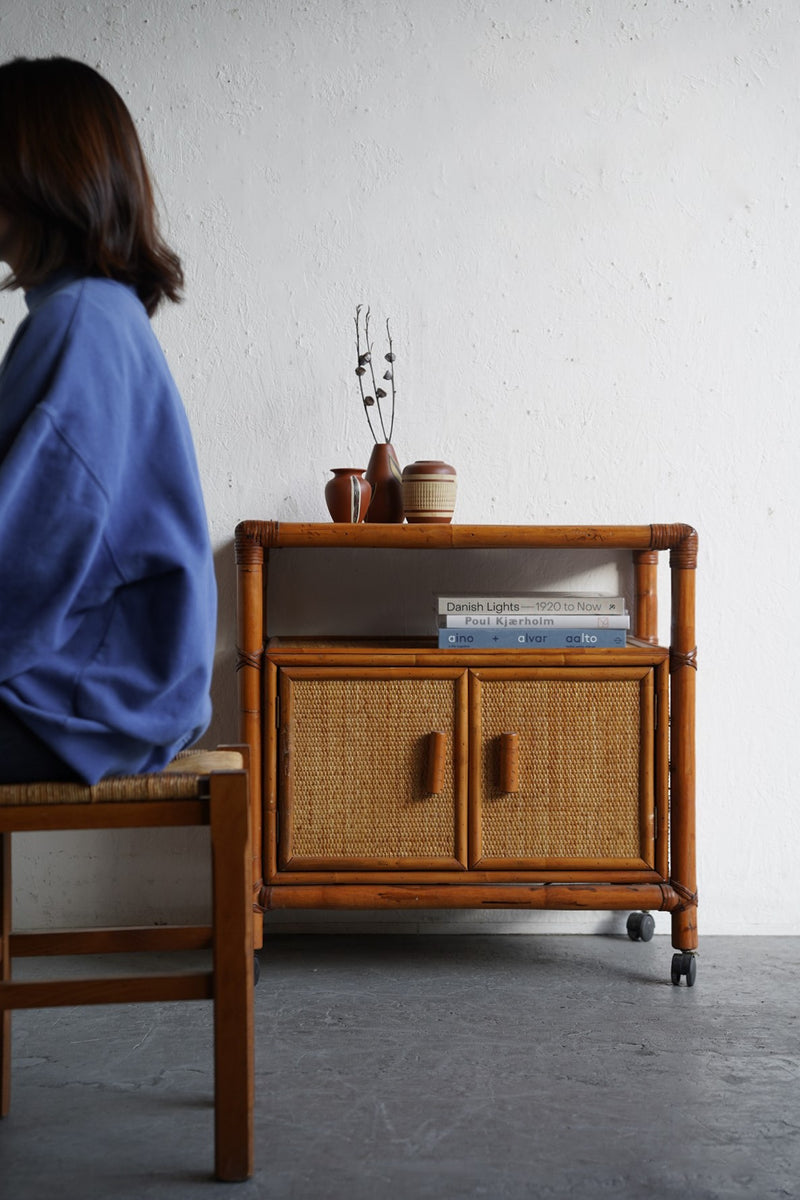 Rattan Cabinet Vintage Osaka Store