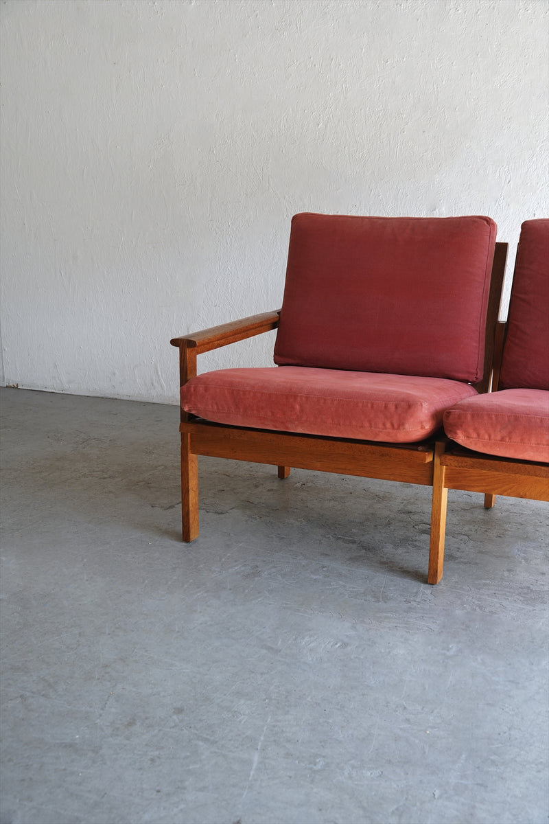 Capella by Illum Wikkelso<br> 2P sofa vintage<br> Osaka store