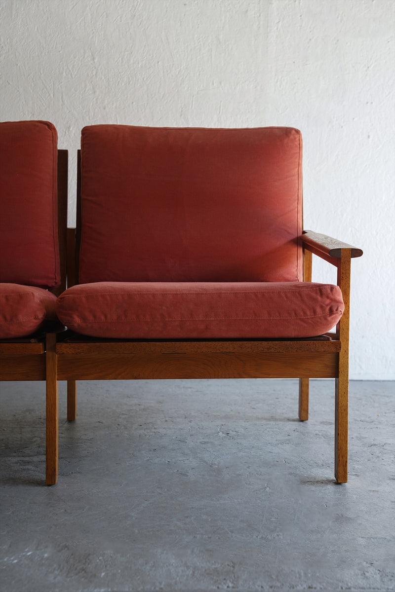 Capella by Illum Wikkelso<br> 2P sofa vintage<br> Osaka store