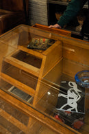 ウッドショーケース/ カウンター <br>cerote antiques