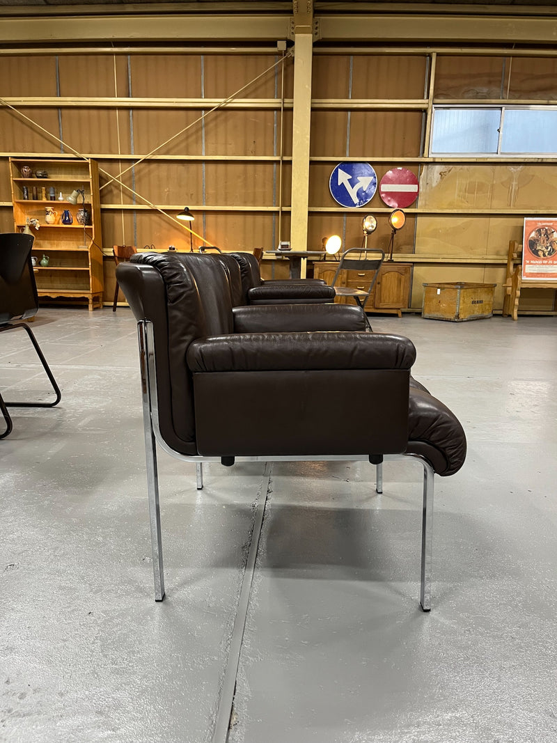 Girsberger, Hans Eichenberger <br>Euro Chair 1200 アームあり <br>ラウンジチェア <br>1960's~1970's , Switzerland <br>cerote antiques - ヴィンテージ SHARK ATTACK