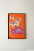 France ウォールポスター<br>ヴィンテージ <br> 大和店・大阪店 - ヴィンテージ SHARK ATTACK