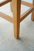 ウッド×レザー スツール<br>ヴィンテージ<br>大阪店 - ヴィンテージ SHARK ATTACK