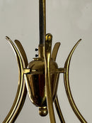 5灯フロストガラスシャンデリア<br>ヴィンテージ<br>大阪店 ~8/28 NKM - ヴィンテージ SHARK ATTACK