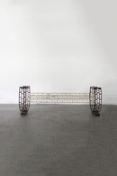 アイアン プランタースタンド<br>ヴィンテージ<br>大和店 - ヴィンテージ SHARK ATTACK