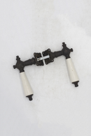 スチール ドアノブ<br>ヴィンテージ<br>大和店 - ヴィンテージ SHARK ATTACK