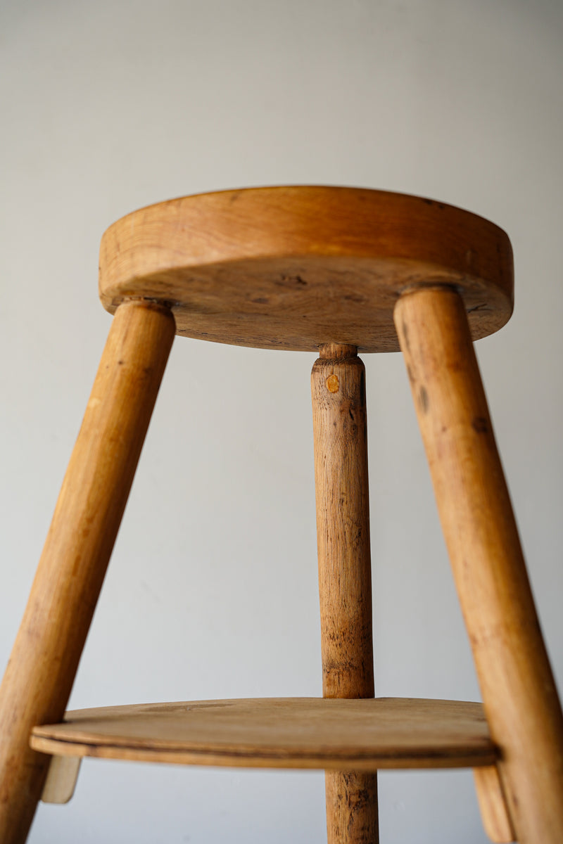 Wood x Iron Stool Vintage Yamato Store