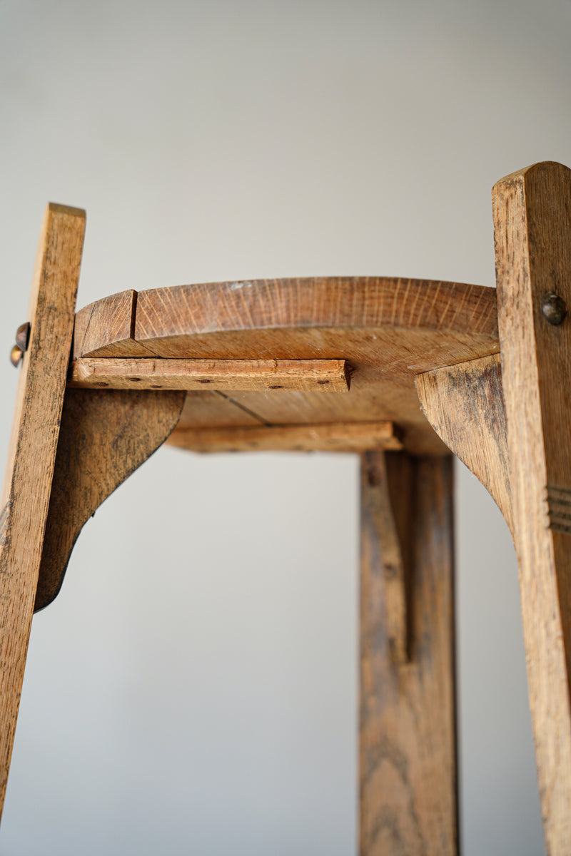 Wood x Iron Stool Vintage Yamato Store