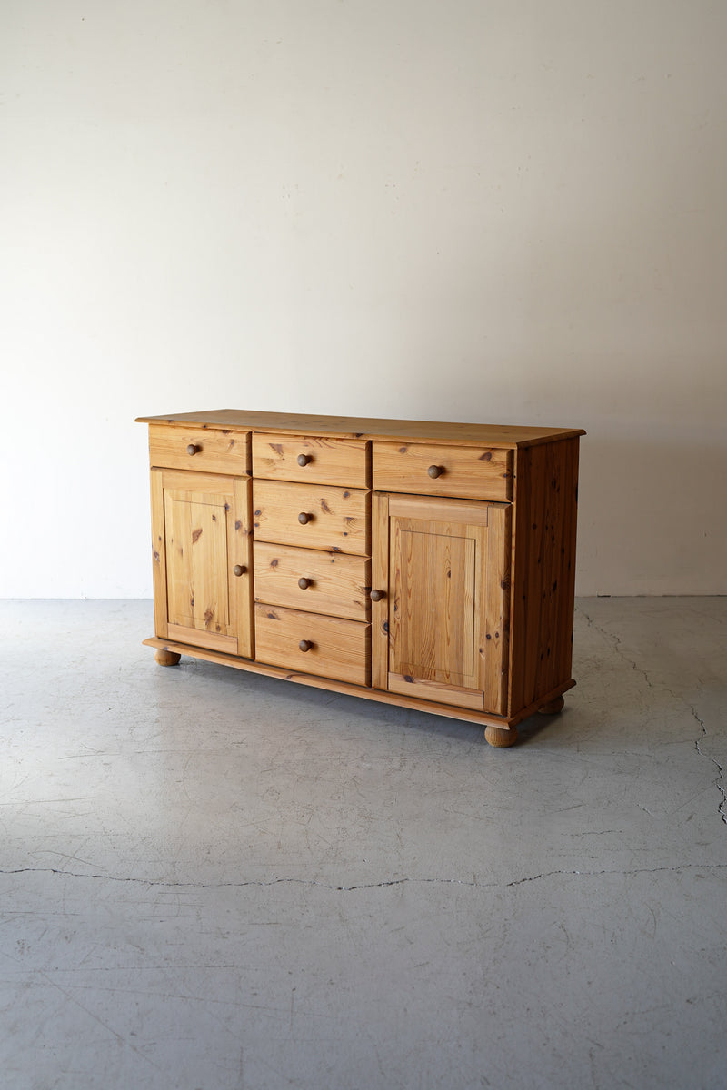 Pinewood Cabinet/Sideboard Vintage Sendagaya Store