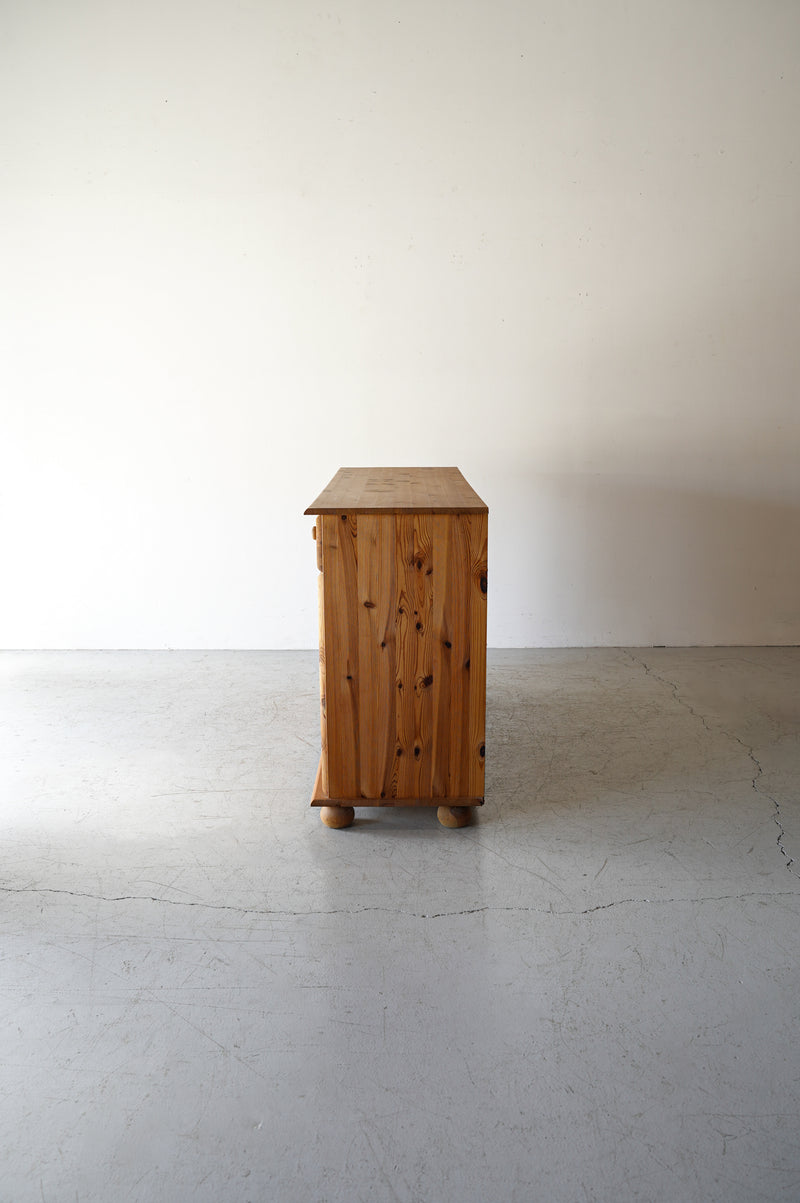 Pinewood Cabinet/Sideboard Vintage Sendagaya Store