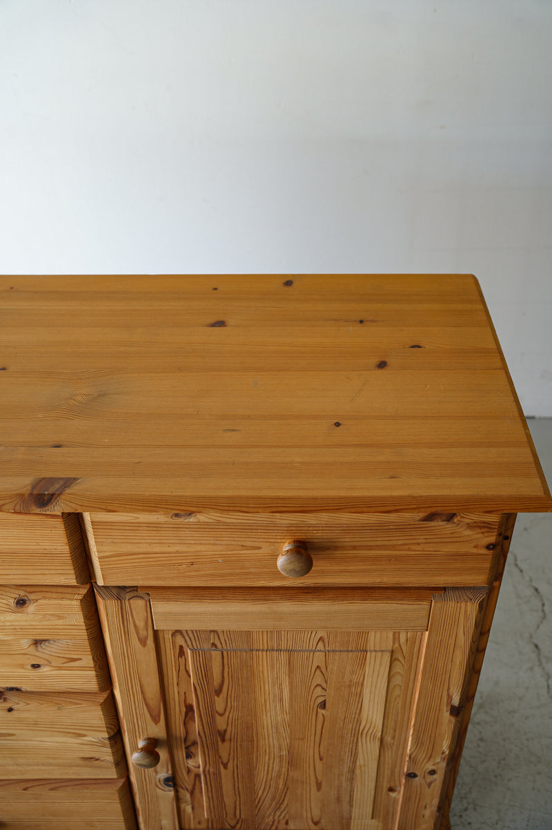 Pinewood Cabinet/Sideboard Vintage Sendagaya Store