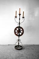 3灯 アイアンフロアライト<br>ヴィンテージ<br>大和店 hold nkmr - ヴィンテージ SHARK ATTACK