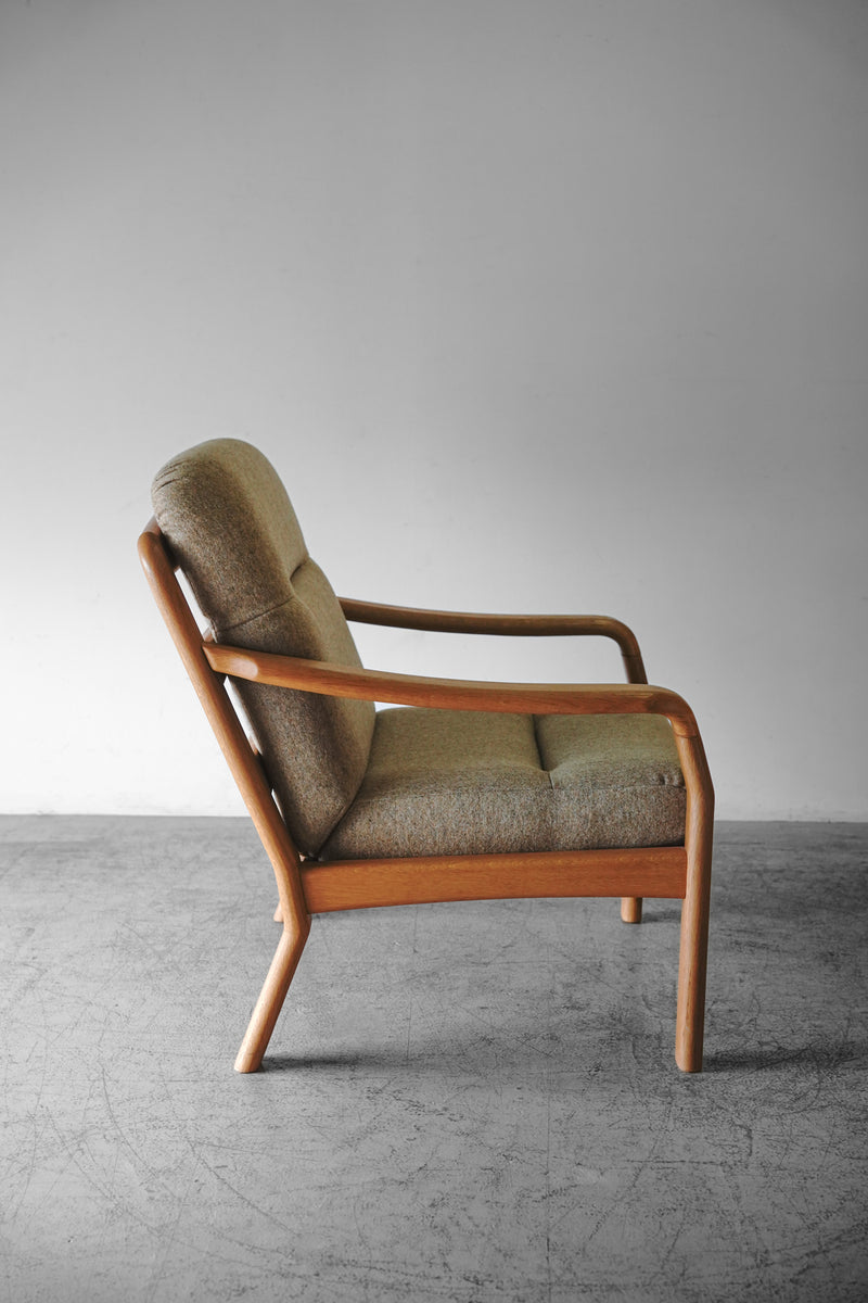 Fabric Lounge Chair Vintage Sendagaya Store