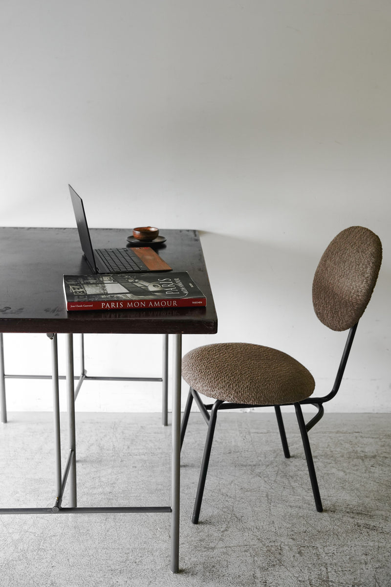 Teak wood veneer table top<br> vintage yamato store