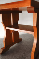 チークウッド カフェテーブル<br>ヴィンテージ<br>大和店 - ヴィンテージ SHARK ATTACK