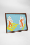 Franceウォールポスター リメイクアート <br>ヴィンテージ <br> cerote antiques - ヴィンテージ SHARK ATTACK