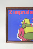 Franceウォールポスター リメイクアート <br>ヴィンテージ <br> cerote antiques - ヴィンテージ SHARK ATTACK