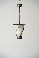 アイアン×フロストガラス ペンダントランプ<br>ヴィンテージ<br> cerote antiques - ヴィンテージ SHARK ATTACK