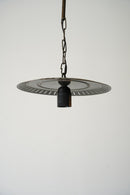 アイアン×フロストガラス ペンダントランプ<br>ヴィンテージ<br> cerote antiques - ヴィンテージ SHARK ATTACK
