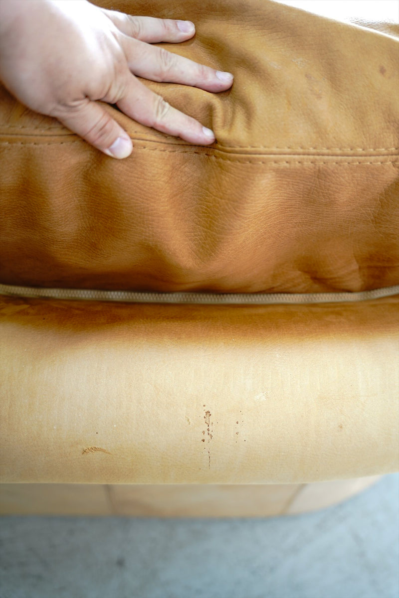 leather 2p sofa vintage<br> Yamato store