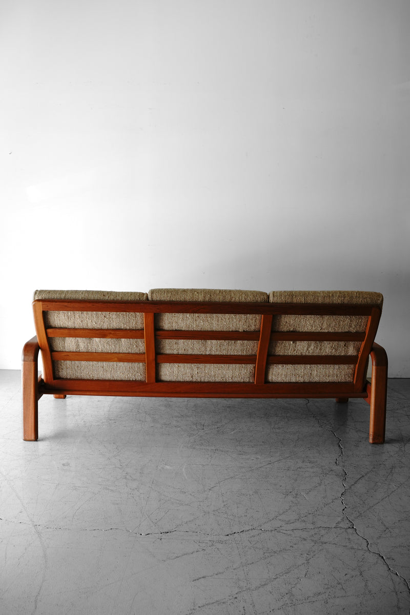 teak wood sofa 3p sofa vintage<br> Yamato store<br>