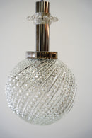 カッティングガラス×クローム ペンダントランプ <br>大阪店 - ヴィンテージ SHARK ATTACK