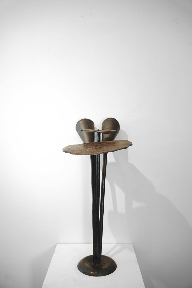 iron candle stand object vintage<br> Sendagaya store