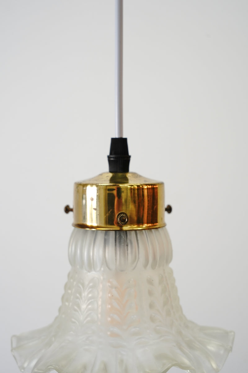 Frosted Glass Pendant Lamp Vintage Yamato Store