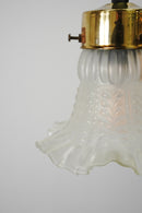 フロストガラス ペンダントランプ<br>ヴィンテージ<br>大和店 - ヴィンテージ SHARK ATTACK