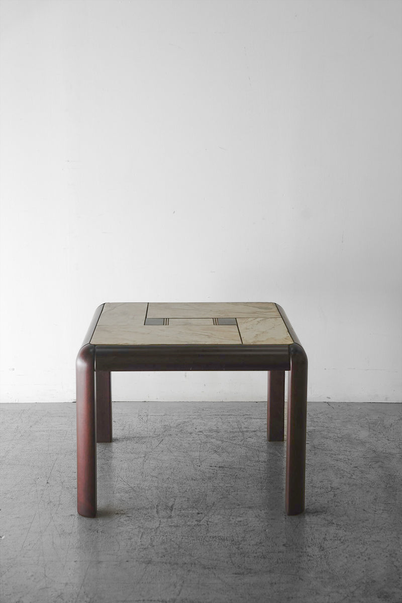 Gangso Mobler stone top side table/coffee table vintage<br> Osaka store