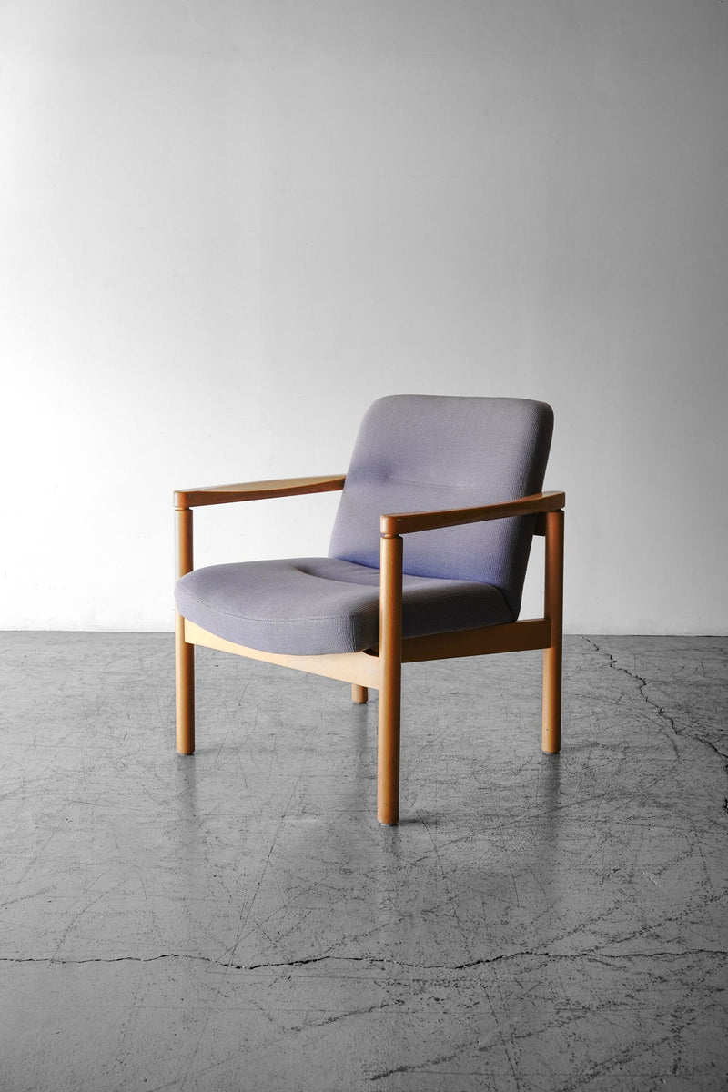 Kusch+Co Wood x Fabric Lounge Chair Vintage Osaka Store