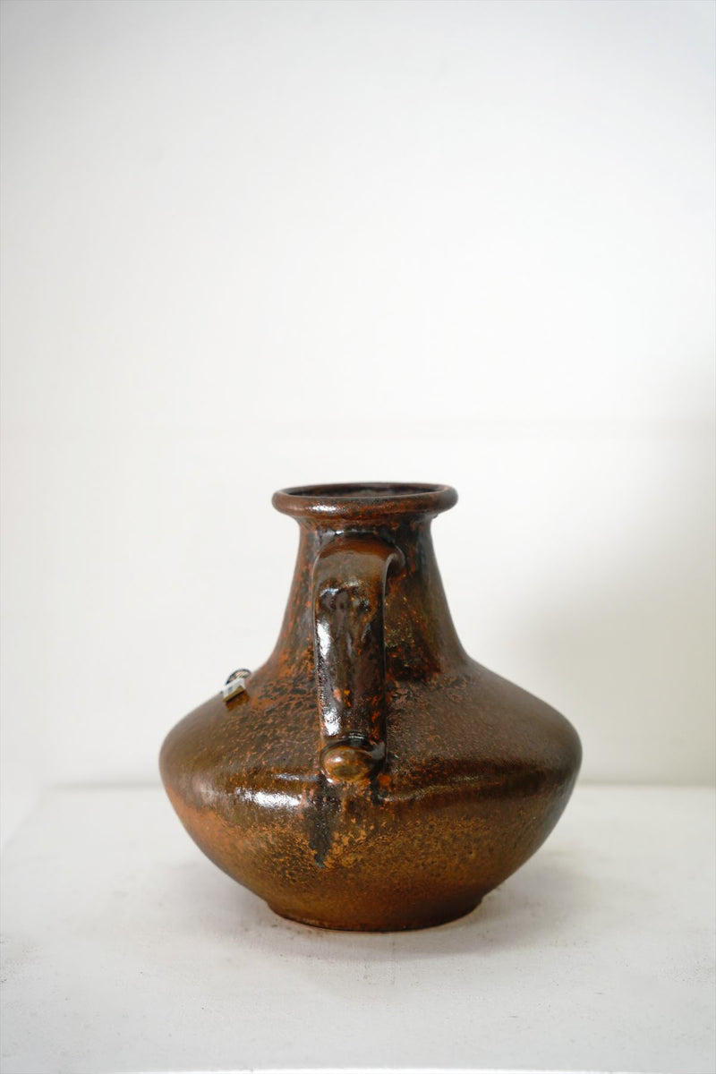 "Ruscha" Fat Lava Ceramic Flower Vase Vintage Yamato Store