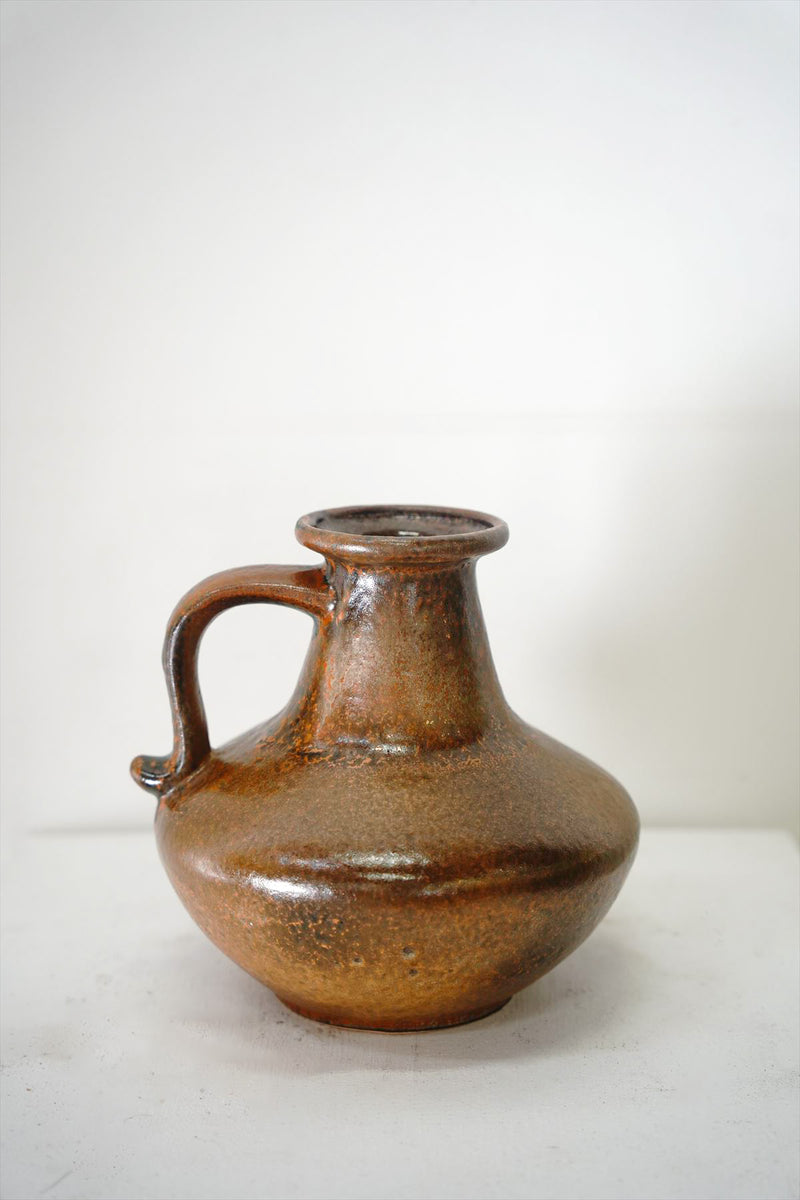 "Ruscha" Fat Lava Ceramic Flower Vase Vintage Yamato Store