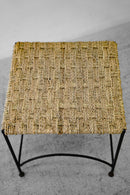 モロッコ ドーム×アイアン スツール/サイドテーブル <br>大阪店 - ヴィンテージ SHARK ATTACK