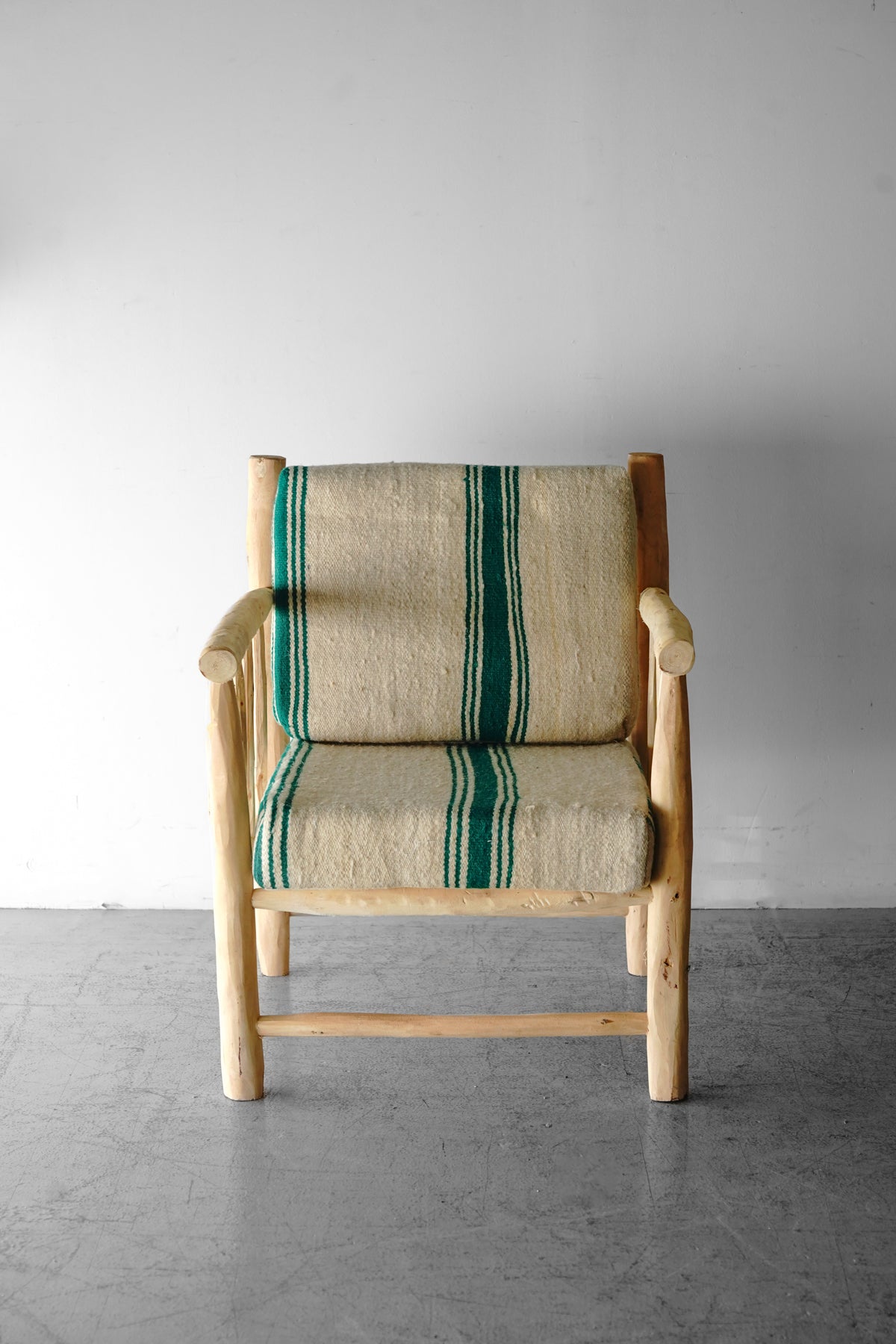 モロッコチェア モロッコ ウッド×ファブリック アームチェア大阪店