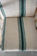 モロッコ ウッド×ファブリック アームチェア<br>大阪店 - ヴィンテージ SHARK ATTACK