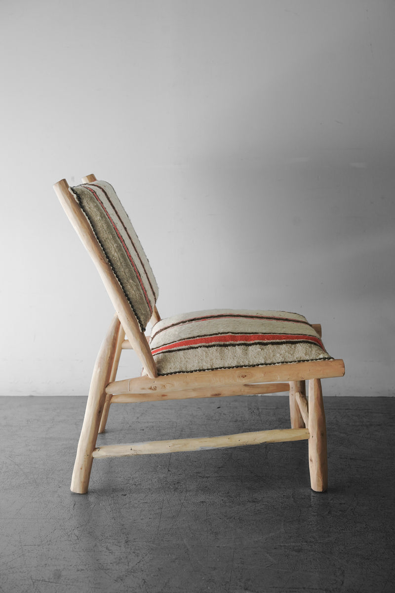 Morocco Wood x Fabric Chair Osaka Store