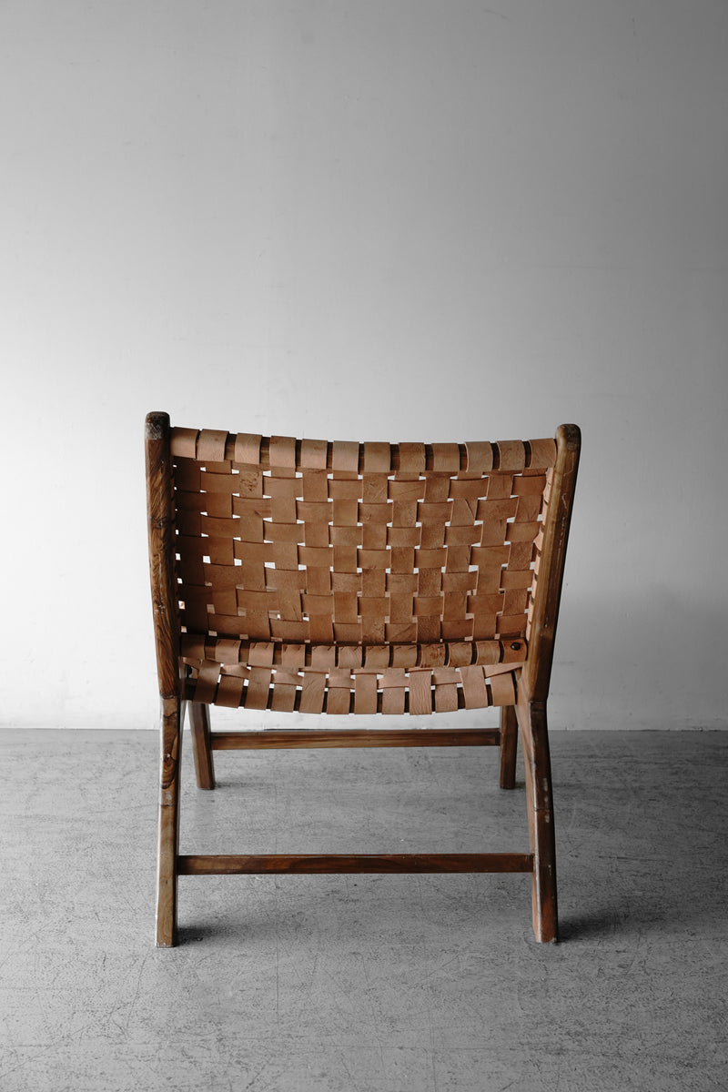 Morocco Wood x Leather Chair Yamato store, Osaka store, Sendagaya store