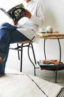 モロッコ ドーム×アイアンスツール/サイドテーブル<br>大阪店 - ヴィンテージ SHARK ATTACK